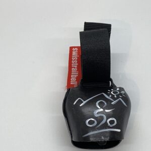 Swisstrailbell schwarz | Biker weiss
