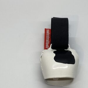 Swisstrailbell weiss | Kuhfell