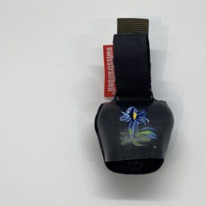 Swisstrailbell schwarz | Enzian | Band blau