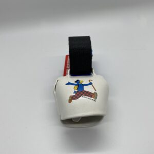 Swisstrailbell weiss | Globi Wanderer | Band blau